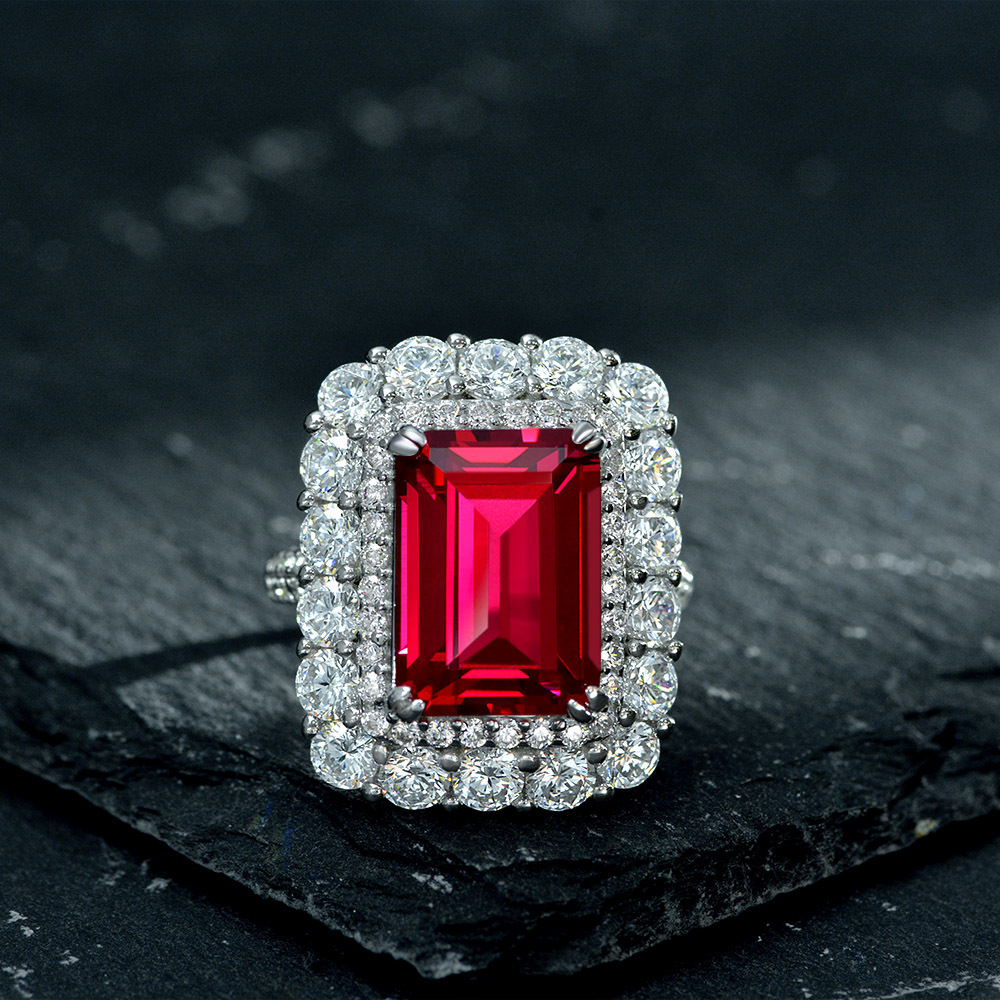 Vintage 6ct Ruby Moissanite Diamond Ring 100% Original 925 sterling silver Wedding band Rings for Women Men Engagement Jewelry
Vintage 6ct Ruby Moissanite Diamond Ring 100% Original 925 sterling silver Wedding band Rings for Women Men Engagement Jewelry
