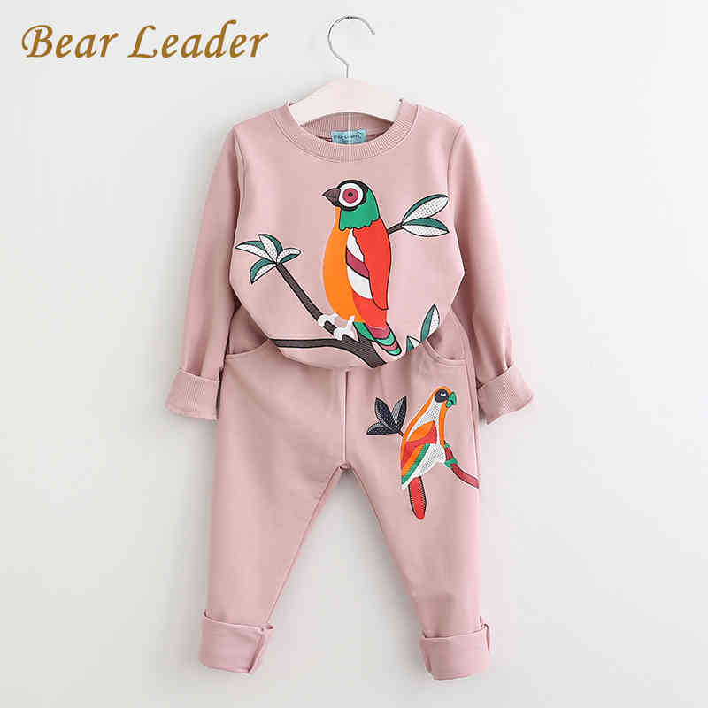 Spring Winter Girls Clothes 2pcs Set Christmas Outfit Kids Tracksuit Suit For Clothing Sets 210429