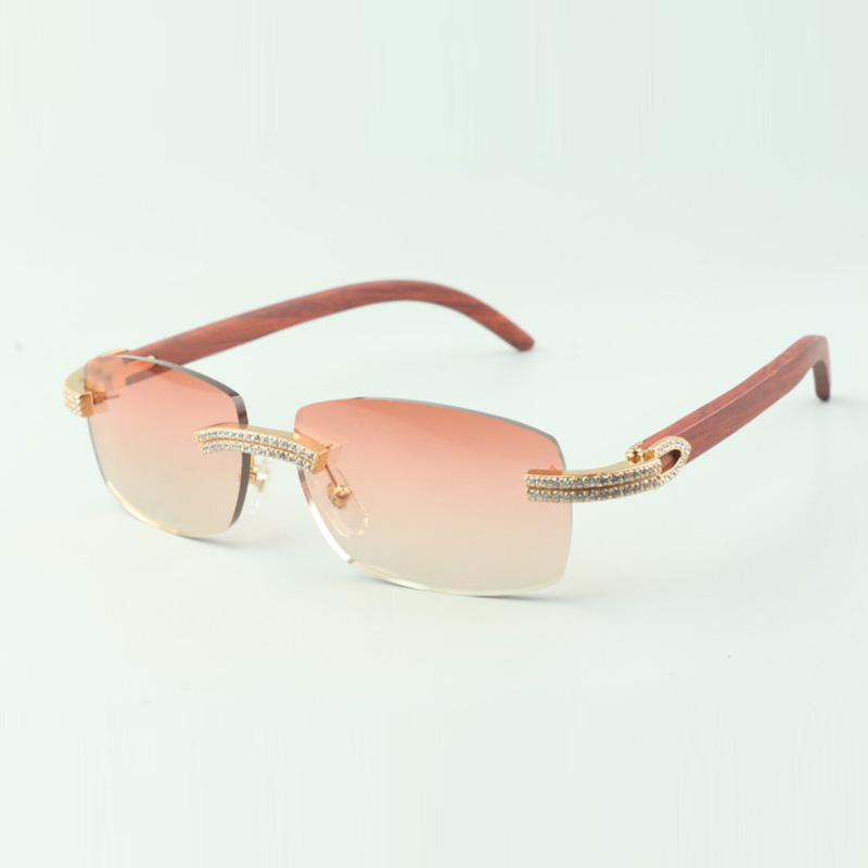 Direct sales double row diamond sunglasses 3524026 with original wooden temples designer glasses, size: 18-135 mm
Direct sales double row diamond sunglasses 3524026 with original wooden temples designer glasses, size: 18-135 mm