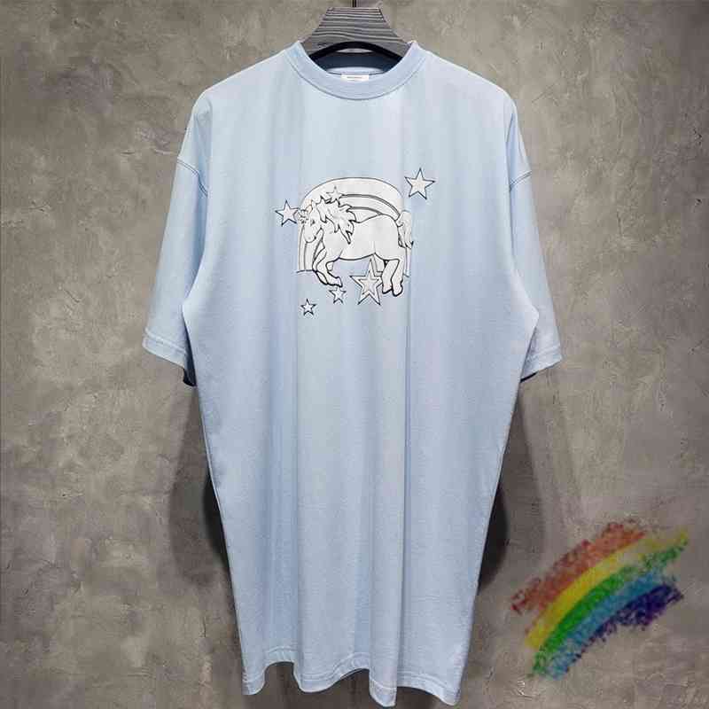 Men's T-Shirts Loose VETEMENTS T Shirt Men Women 1:1 High Quality Black Blue Unicorn Edition T-shirt VTM Tops Tee Short Sleeve 1DD, 22
Men's T-Shirts Loose VETEMENTS T Shirt Men Women 1:1 High Quality Black Blue Unicorn Edition T-shirt VTM Tops Tee Short Sleeve 1DD, 22
