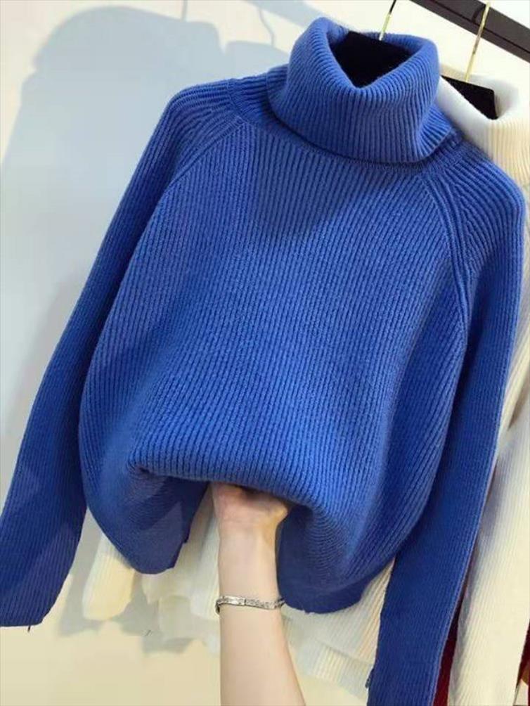 style winter womens knitted fashion sweater turtleneck open fork design pullovers loose oversize warm sweaters female, White;black
style winter womens knitted fashion sweater turtleneck open fork design pullovers loose oversize warm sweaters female, White;black