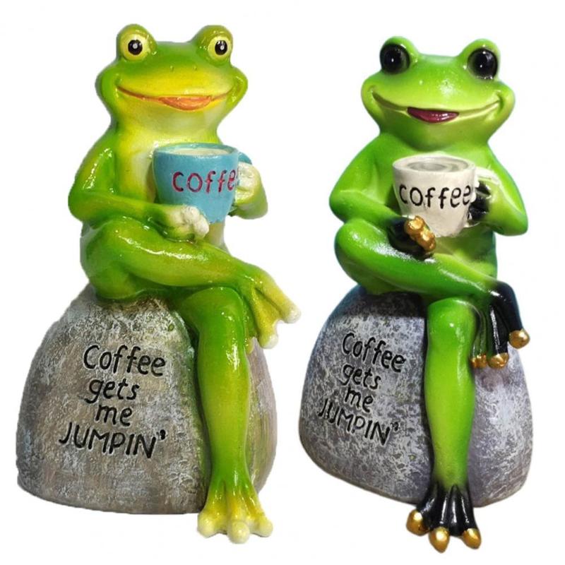 Frogs Garden Statues Sitting On Stone Sculptures Statue For Home Decor Landscaping Ornaments Decoration Decorations
Frogs Garden Statues Sitting On Stone Sculptures Statue For Home Decor Landscaping Ornaments Decoration Decorations