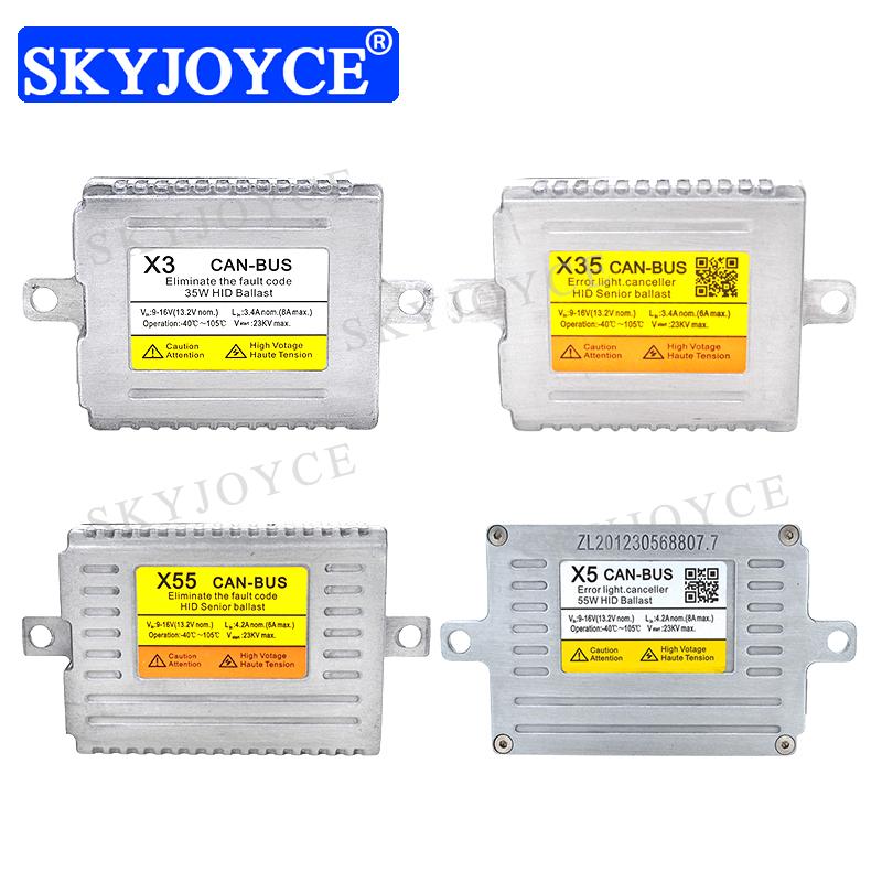 Car Headlights SKYJOYCE Original DLT Canbus HID Ballast 12V 35W X3 X35 55W X5 X55 T5-C Reactor For Light Kit
Car Headlights SKYJOYCE Original DLT Canbus HID Ballast 12V 35W X3 X35 55W X5 X55 T5-C Reactor For Light Kit