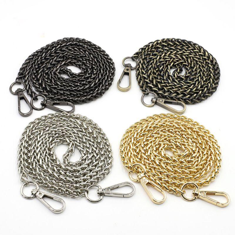 Bag Parts & Accessories 125cm DIY Chain Strap Handbag Chains Purse Shoulder Crossbody Replacement Straps With Metal Buckles
Bag Parts & Accessories 125cm DIY Chain Strap Handbag Chains Purse Shoulder Crossbody Replacement Straps With Metal Buckles