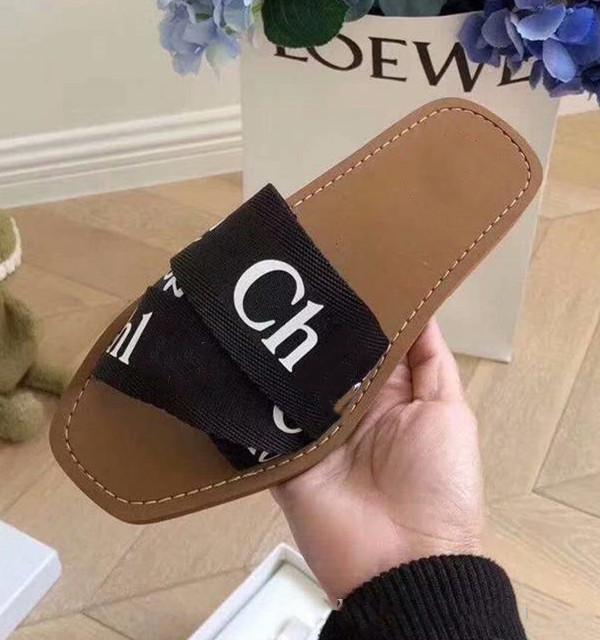 Real photos-- Newest Branded Women Wedding Shoes Woody Mules Fflat Slipper Deisgner Lady Lettering Fabric Outdoor Leather Sole Slide Sandal, Black
Real photos-- Newest Branded Women Wedding Shoes Woody Mules Fflat Slipper Deisgner Lady Lettering Fabric Outdoor Leather Sole Slide Sandal, Black