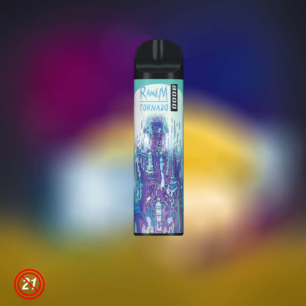 Original RandM Rechargeable Disposable Electronic Cigarette Vape Device Tornado 8000 puffs With 16ml Ejuice Eliquid and 1000mah Battery 20 Colors
Original RandM Rechargeable Disposable Electronic Cigarette Vape Device Tornado 8000 puffs With 16ml Ejuice Eliquid and 1000mah Battery 20 Colors