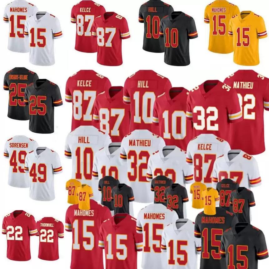 Men Women Youth Kansas's City's Chiefs's Football Jersey Patrick Mahomes Clyde Edwards-Helaire Travis Kelce Tyreek Hill Tyran, Black;red
Men Women Youth Kansas's City's Chiefs's Football Jersey Patrick Mahomes Clyde Edwards-Helaire Travis Kelce Tyreek Hill Tyran, Black;red