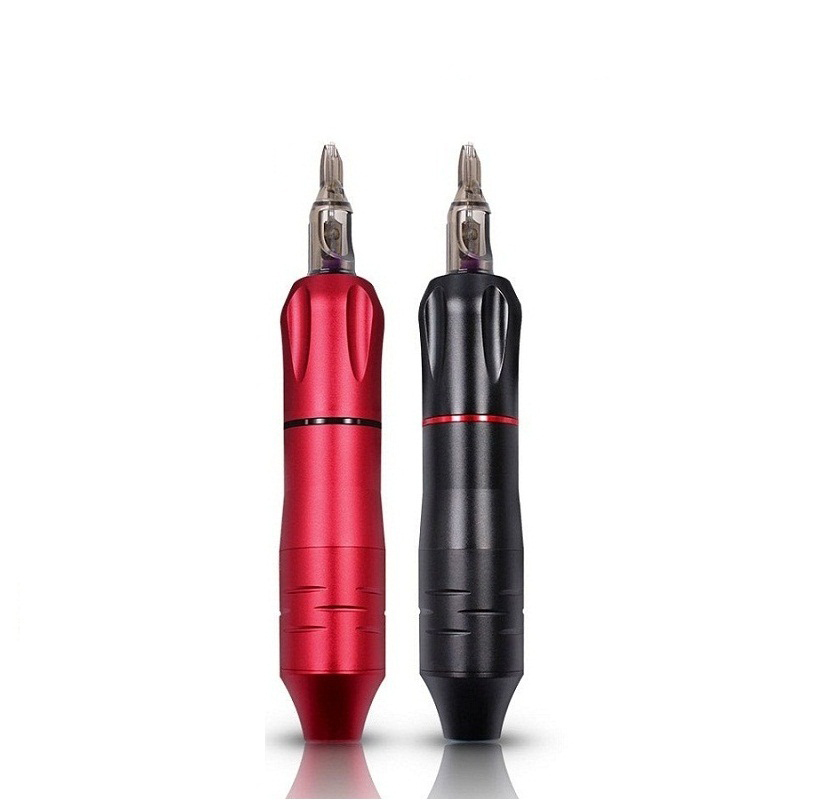 Rotaty Tattoo Pen Machine Tattoo Gun Eyebrow Permanent Makeup Machine for Tattoo Beginner and Artist RU/US Warehouse 210324
