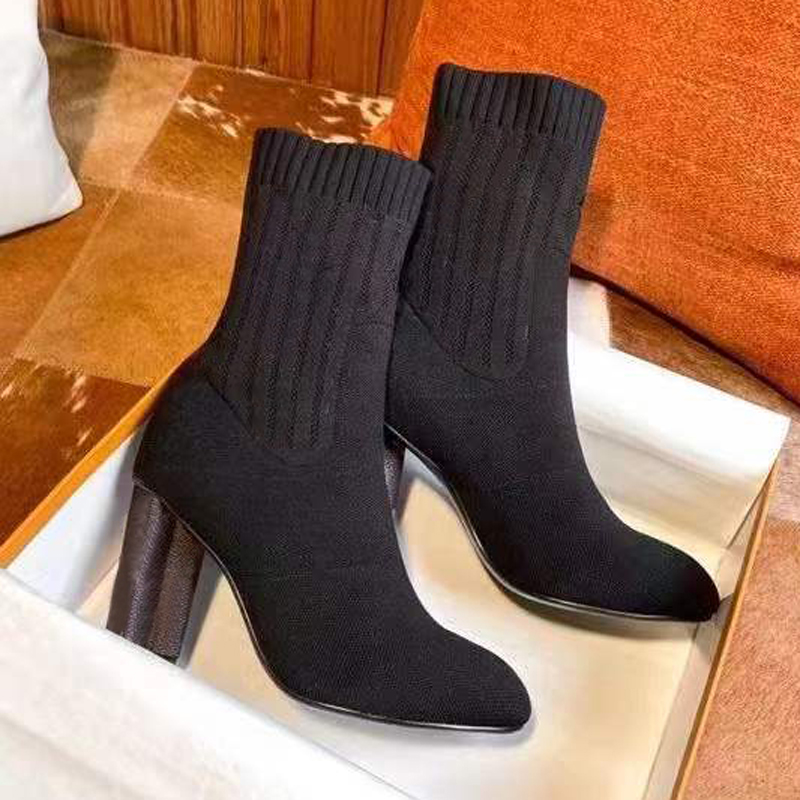 Boot women designer high heels boots thick heel red round head leather fashionable comfortable socks shoes, Wholesale deposit
Boot women designer high heels boots thick heel red round head leather fashionable comfortable socks shoes, Wholesale deposit