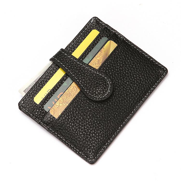 Wallets 2021 Leather Men's Wallet Fashion Buckle Coin Purse Business Card Holder Bank Bag Mens, Black
Wallets 2021 Leather Men's Wallet Fashion Buckle Coin Purse Business Card Holder Bank Bag Mens, Black