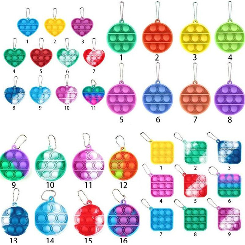 Mini Push Pop Bubble Sensory Toy Autism Needs Squishy Stress Reliever Toys Anti-stress Pop. It Fidget Keychain Kids Adult Gift Party Favor
Mini Push Pop Bubble Sensory Toy Autism Needs Squishy Stress Reliever Toys Anti-stress Pop. It Fidget Keychain Kids Adult Gift Party Favor
