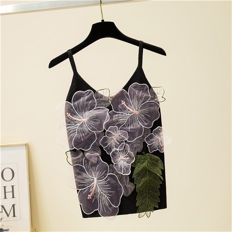 Women Sweater Summer Sexy V Neck Spaghetti Strap Ctop Knitted Top Ladies Vintage 3d Flower Body Pull Pullover Sweaters 210525
Women Sweater Summer Sexy V Neck Spaghetti Strap Ctop Knitted Top Ladies Vintage 3d Flower Body Pull Pullover Sweaters 210525
