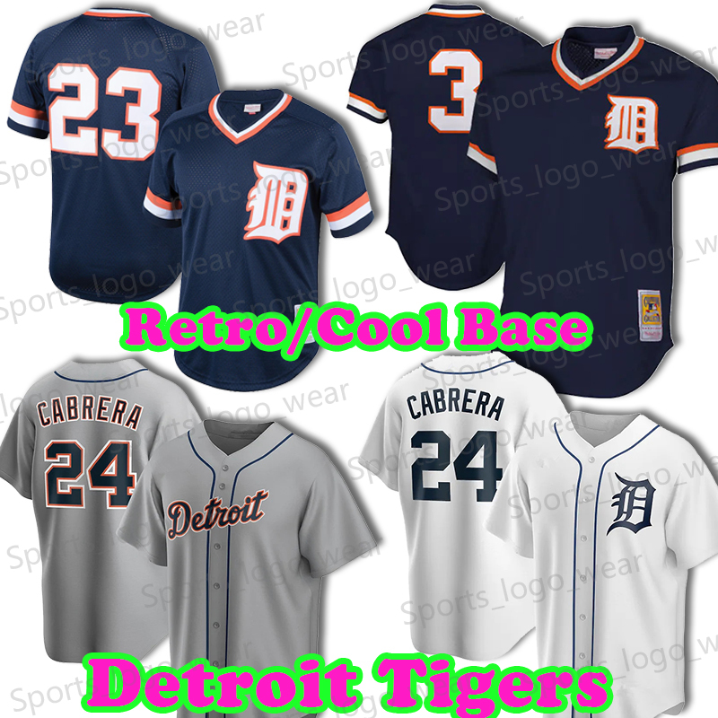 Detroit Tigers Jersey Mlb Baseball 24 Miguel Cabrera Jacoby Jones Kirk Gibson Mitchell & Ness Brandon Dixon Tarik Skubal Retro Robbie Grossm, Blue;black
Detroit Tigers Jersey Mlb Baseball 24 Miguel Cabrera Jacoby Jones Kirk Gibson Mitchell & Ness Brandon Dixon Tarik Skubal Retro Robbie Grossm, Blue;black