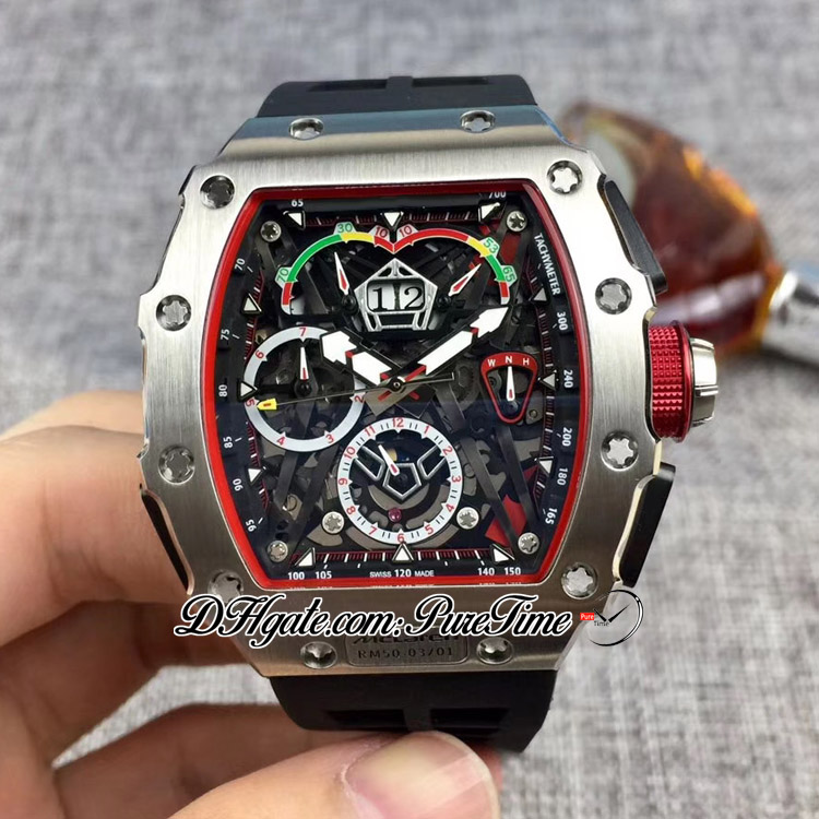 50-03 McLaren F1 A21j Autoamtic Mens Watch Steel Case Big Date Skeleton Dial Black Rubber Strap Sports Watches Puretime G28a1, Original box
50-03 McLaren F1 A21j Autoamtic Mens Watch Steel Case Big Date Skeleton Dial Black Rubber Strap Sports Watches Puretime G28a1, Original box
