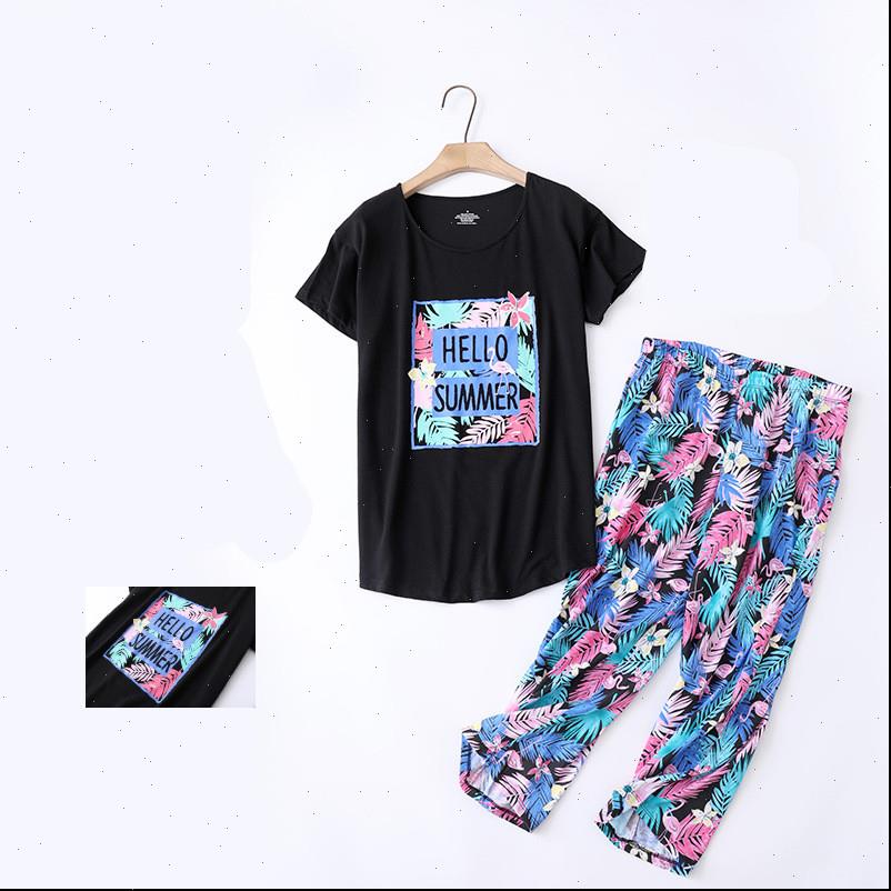 plus size pajamas short sleeve women sleepwear t shirt long pants 2piece set casual cartoon pyjama big mom homewear cozy, Black;red
plus size pajamas short sleeve women sleepwear t shirt long pants 2piece set casual cartoon pyjama big mom homewear cozy, Black;red