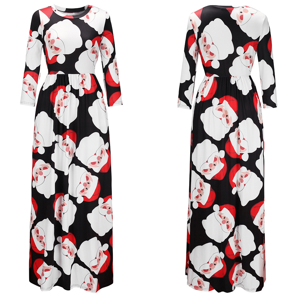 Christmas Printed Women' Long Skirt Ladies Comfortable Loose Party Holiday Show Long Sleeve XL, Pink
Christmas Printed Women' Long Skirt Ladies Comfortable Loose Party Holiday Show Long Sleeve XL, Pink