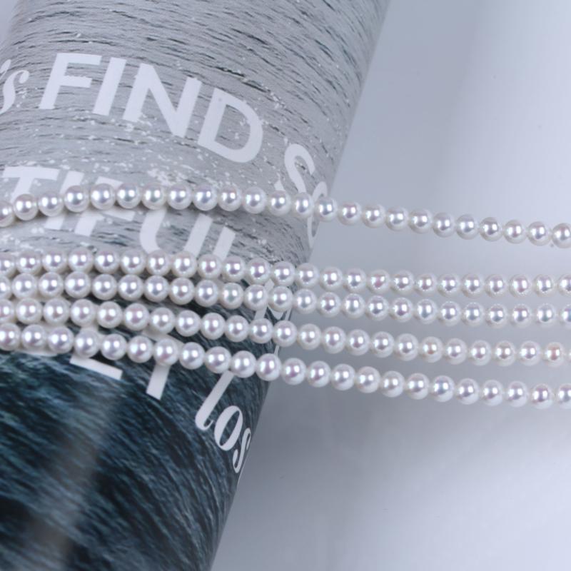 Other Wholesale Women Jewelry Making 4-5mm A// Natural Freshwater White Round Pearls String Strand
Other Wholesale Women Jewelry Making 4-5mm A// Natural Freshwater White Round Pearls String Strand