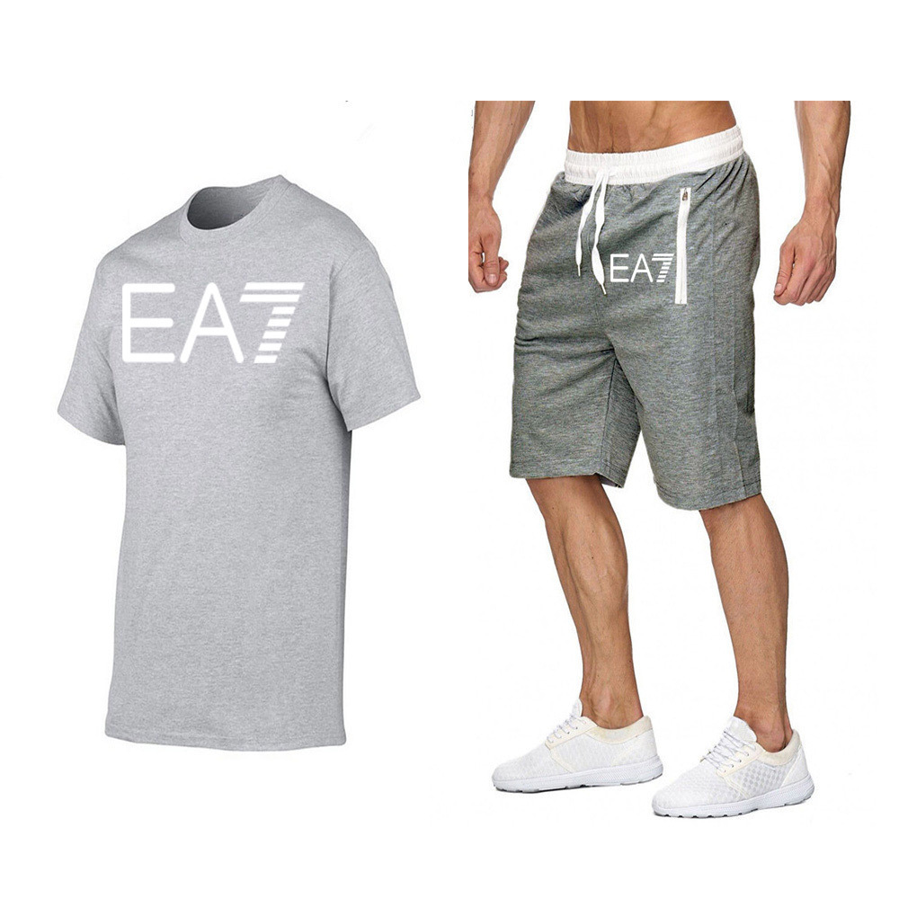 Men's designer t shirt luxury high quality summer men sports suit chintz sportswear mens wear, White;black
Men's designer t shirt luxury high quality summer men sports suit chintz sportswear mens wear, White;black