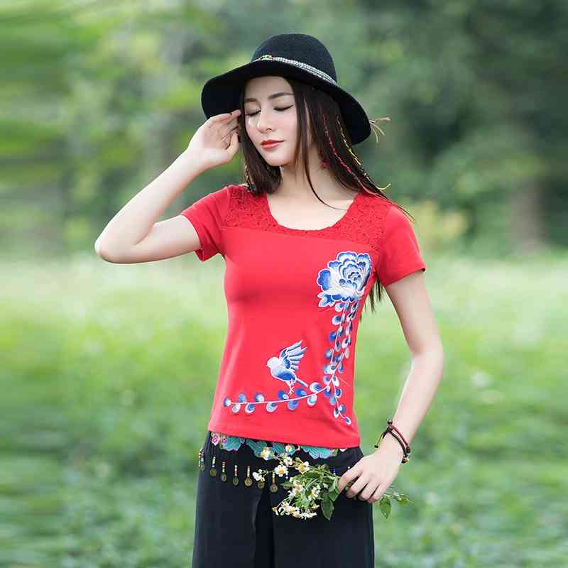 fashion cotton blouse women shirt summer short sleeve ladies tops white female clothing blusas 0202 40 210506