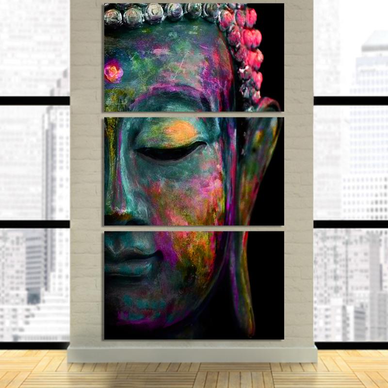 Printed Poster 3 Piece Canvas Wall Art Abstract Zen Buddha Face Painting Modular Frame Other Home Decor
Printed Poster 3 Piece Canvas Wall Art Abstract Zen Buddha Face Painting Modular Frame Other Home Decor