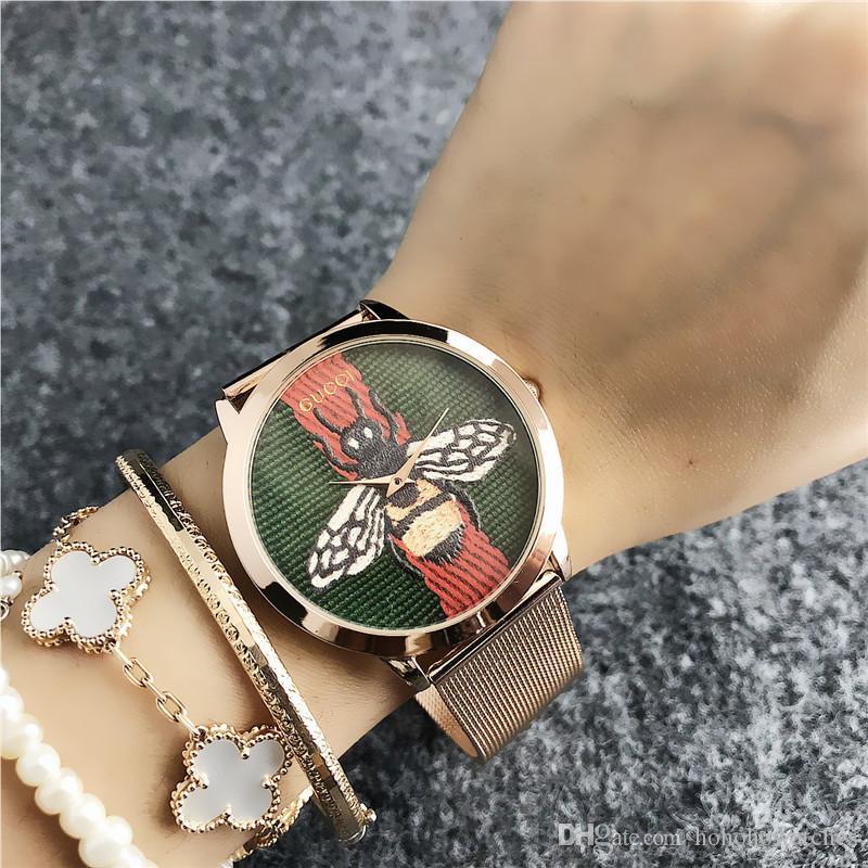 2021 G Luxury gold watch mens watches fashion dressing dial designer stainless steel strap quartz movement bee calendar, Slivery;brown
2021 G Luxury gold watch mens watches fashion dressing dial designer stainless steel strap quartz movement bee calendar, Slivery;brown