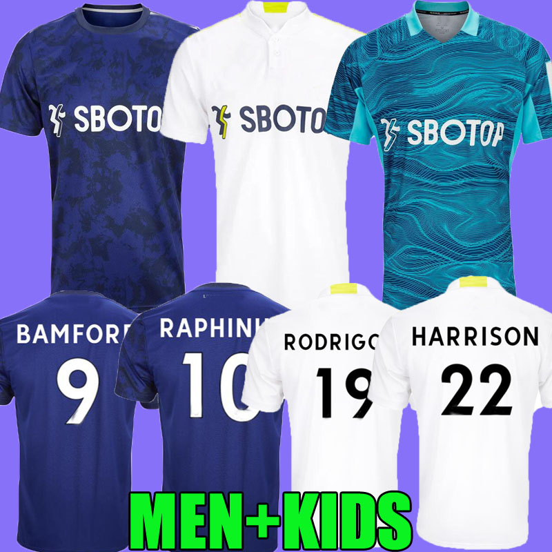 21 22 leeds soccer jerseys united 2021 2022 home HARRISON Raphinha COSTA BAMFORD KLICH RODRIGO M Men kids kits training football shirt uniforms Fans player version, Third+patch
21 22 leeds soccer jerseys united 2021 2022 home HARRISON Raphinha COSTA BAMFORD KLICH RODRIGO M Men kids kits training football shirt uniforms Fans player version, Third+patch