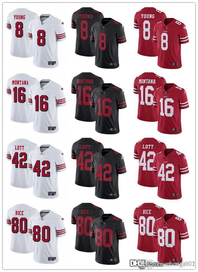 Mens Womens Youth San Francisco 49ers 8 Steve Young Red 16 Joe Montana Black 42 Ronnie Lott White 80 Jerry Rice Football Jerseys, Black;red
Mens Womens Youth San Francisco 49ers 8 Steve Young Red 16 Joe Montana Black 42 Ronnie Lott White 80 Jerry Rice Football Jerseys, Black;red
