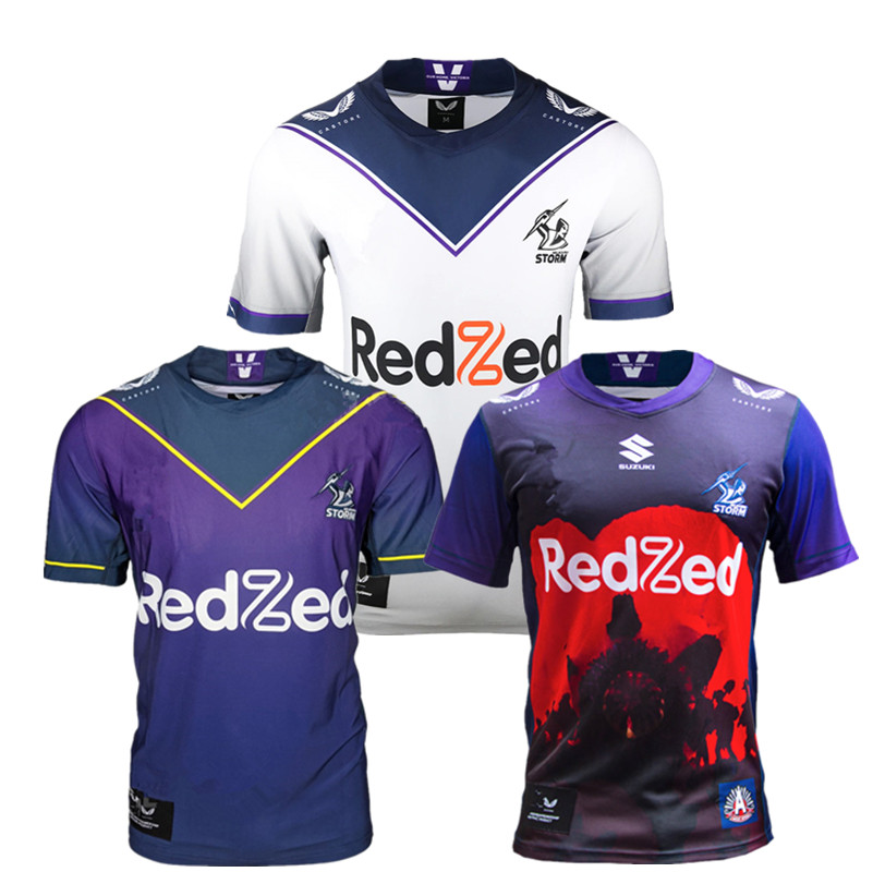 MELBOURNE STORM 2021 HOME AWAY ANZAC RUGBY JERSEY MENS Size S-3XL-5XL(Print Custom Name Number) Top Quality Free Delivery, Shorts
MELBOURNE STORM 2021 HOME AWAY ANZAC RUGBY JERSEY MENS Size S-3XL-5XL(Print Custom Name Number) Top Quality Free Delivery, Shorts