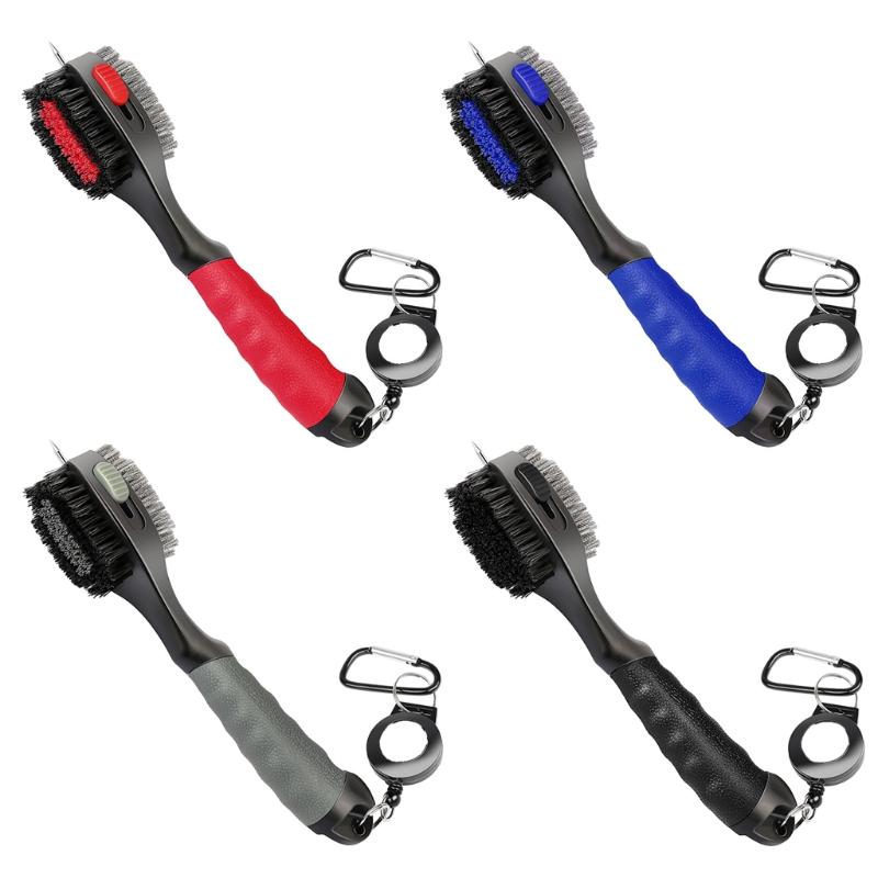 Golf Training Aids Y8AE Double Side Steel Wire & Nylon Club Head Groove Cleaner Brush Cleaning Props Kit With Retractable Buckle
Golf Training Aids Y8AE Double Side Steel Wire & Nylon Club Head Groove Cleaner Brush Cleaning Props Kit With Retractable Buckle