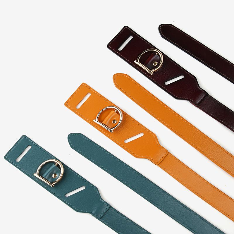 Belts 2021 Ladies Belt Free Punching Fashion Trend Accessories Versatile Multi-color Trousers Simple With Coat Dress, Black;brown
Belts 2021 Ladies Belt Free Punching Fashion Trend Accessories Versatile Multi-color Trousers Simple With Coat Dress, Black;brown