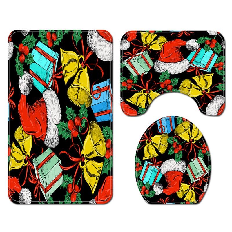 Marry Christmas Cartoon Three-piece Set 3D Printed Bathroom Pedestal Rug Lid Toilet Cover Bath Mat Drop 05 Seat Covers
Marry Christmas Cartoon Three-piece Set 3D Printed Bathroom Pedestal Rug Lid Toilet Cover Bath Mat Drop 05 Seat Covers