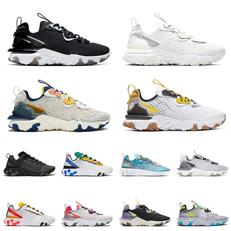 White Iridescent 2021 Fashion React Vision for men women Running Shoes Light Orewood Brown Epic Element 55 Undercover Trainers Sneakers 36-45
White Iridescent 2021 Fashion React Vision for men women Running Shoes Light Orewood Brown Epic Element 55 Undercover Trainers Sneakers 36-45