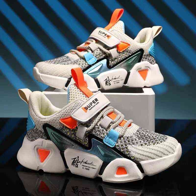 Sneakers Kids Casual Shoes Chaussures Casual Boy Child Girls Tennis Shoes Sneakers Children From 2 to 7 Years AA220311