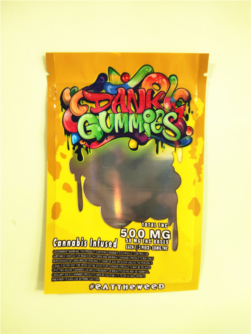 2021d 500MG Edibles Bag 4 Colors DANK Gummies Packaging Bears Cubes Gummy Bags Wholesale
2021d 500MG Edibles Bag 4 Colors DANK Gummies Packaging Bears Cubes Gummy Bags Wholesale