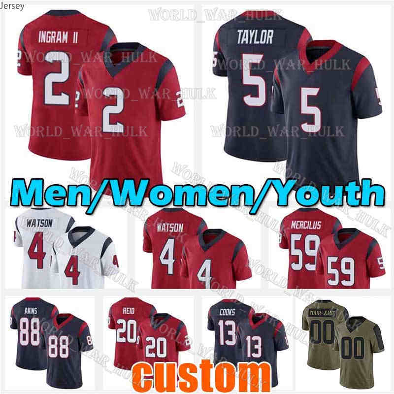 Justin Reid Tyrod Taylor Football Jerseys Deshaun Watson Houston''Texans''Desmond King Vince Wilfork Davis Mills Brandin Cooks David Johnson Ross Blacklock, Men custom jersey(d z)
Justin Reid Tyrod Taylor Football Jerseys Deshaun Watson Houston''Texans''Desmond King Vince Wilfork Davis Mills Brandin Cooks David Johnson Ross Blacklock, Men custom jersey(d z)
