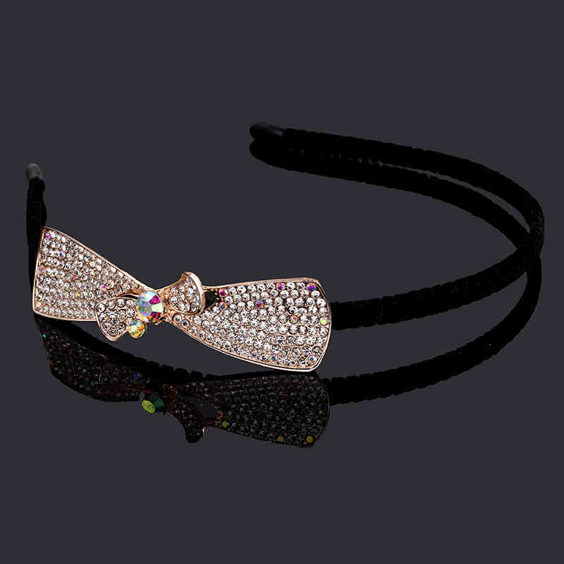 Hair Jewelry Accessories the Korean Butterfly Ornament Hoop Is Exquisite and Small, Crown Popular