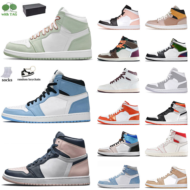 With Box Basketball Shoes Jumpman 1s 1 Mens Womens Fashion Trainers Size 13 Atmosphere Bubble Gum Bordeaux University Blue High OG Obsidian Designer Sneakers, B24 og royal toe 36-46
With Box Basketball Shoes Jumpman 1s 1 Mens Womens Fashion Trainers Size 13 Atmosphere Bubble Gum Bordeaux University Blue High OG Obsidian Designer Sneakers, B24 og royal toe 36-46