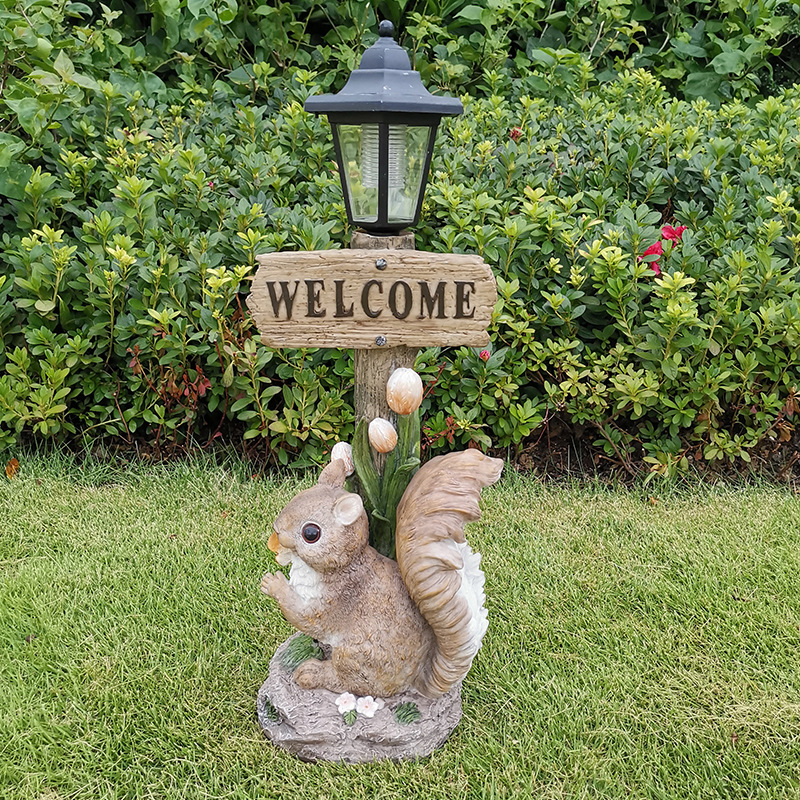 Garden Decorations Resin Simulation Solar Squirrel Ornaments Small Animal Sculpture Courtyard Crafts
Garden Decorations Resin Simulation Solar Squirrel Ornaments Small Animal Sculpture Courtyard Crafts