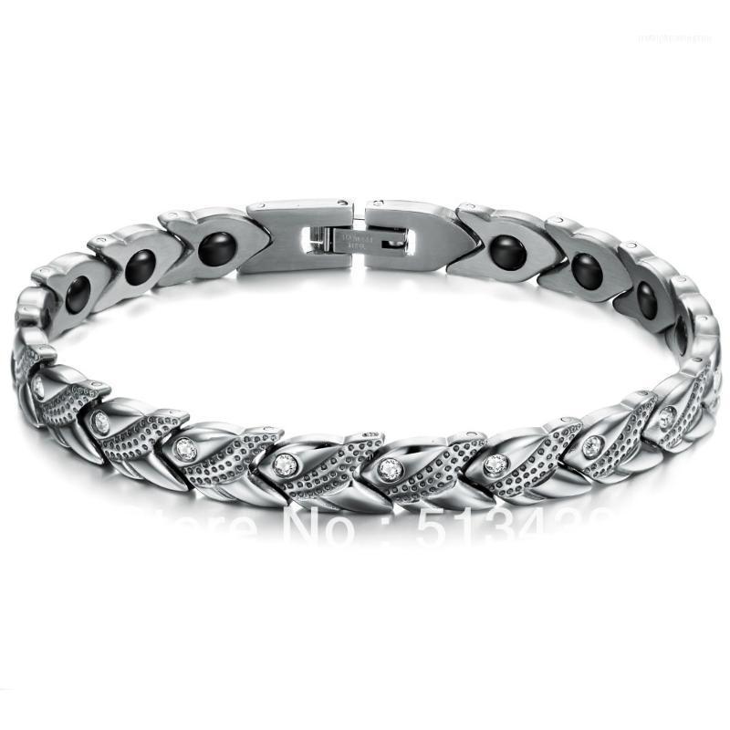 Bangle Fashion Women Crystal Jewelry Magnetic Health Bracelet Stainless Steel 7.8mm1
Bangle Fashion Women Crystal Jewelry Magnetic Health Bracelet Stainless Steel 7.8mm1