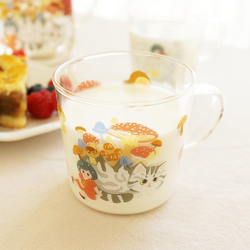 Creative Round Glass Cup Cute Nordic Transparent Heat Resistant Cartoon Modern Canecas Kitchen Bar BL50BL Wine Glasses 
Creative Round Glass Cup Cute Nordic Transparent Heat Resistant Cartoon Modern Canecas Kitchen Bar BL50BL Wine Glasses