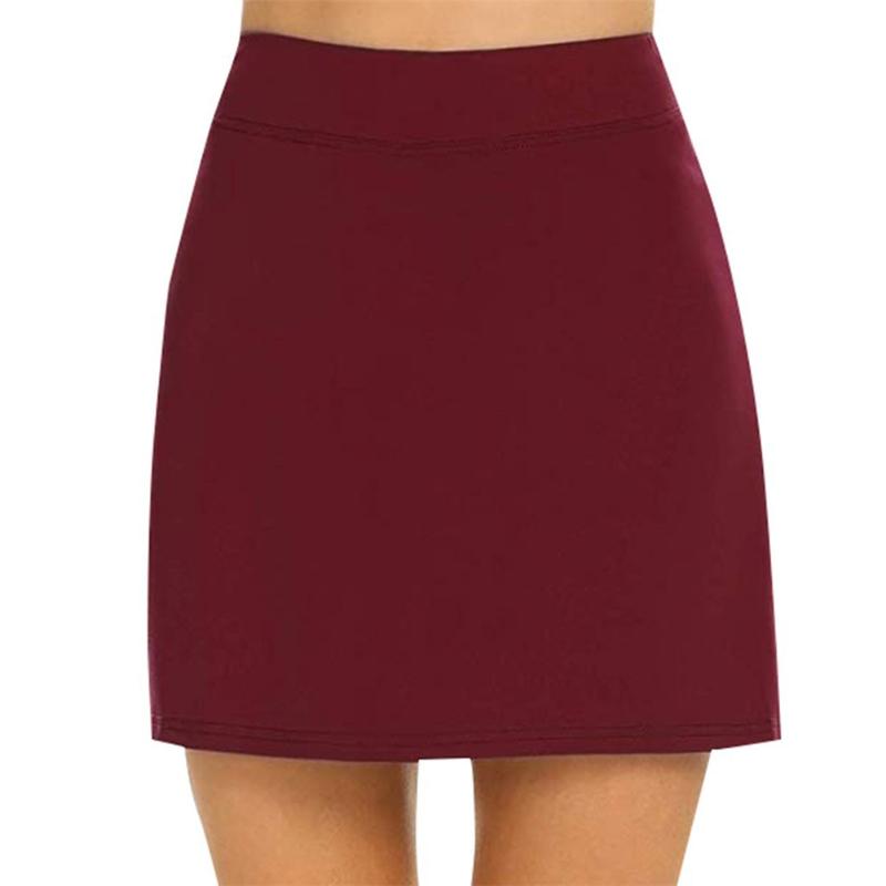 Skirts Anti-Chafing Active Skort Performance Skorts Skirt Women Sports Pencil HSJ88