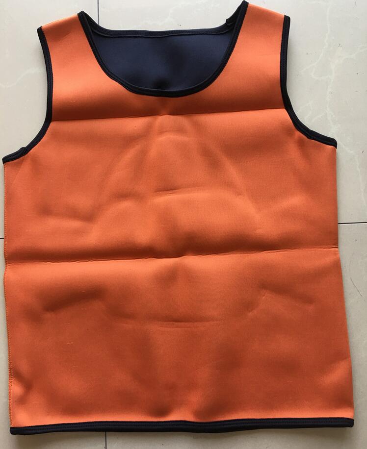 Slimming Belt Men Vest Body Shaper Neoprene Abdomen Fat Burning Shaperwear Waist Sweat Corset