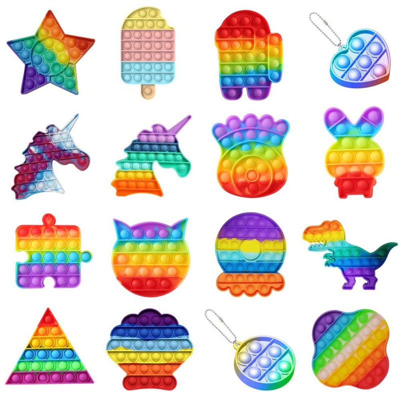 DHL Push Popit Bubble Sensory Fidget Toy Autism Squishy Stress Reliever Toys Adult Kid Unicorn Pop it Fidget Toys Dropshipping
DHL Push Popit Bubble Sensory Fidget Toy Autism Squishy Stress Reliever Toys Adult Kid Unicorn Pop it Fidget Toys Dropshipping