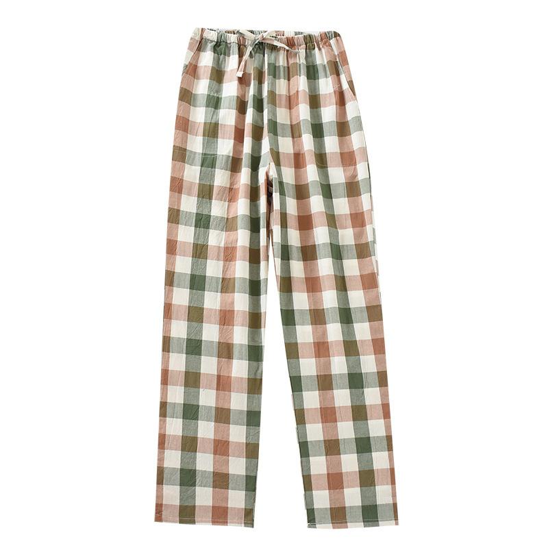 Women's Sleepwear Spring And Autumn Homewear Cotton Plaid Pajamas Pants Thin Plus Size Breathable Home Sleep Wear Trousers, Black;red
Women's Sleepwear Spring And Autumn Homewear Cotton Plaid Pajamas Pants Thin Plus Size Breathable Home Sleep Wear Trousers, Black;red