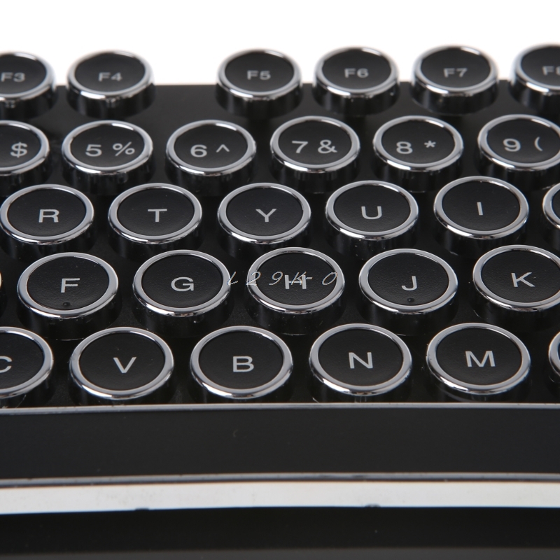 DIY Keycap Retro Steam Punk Typewriter Mechanical Keyboard 104 87 Standard Keys