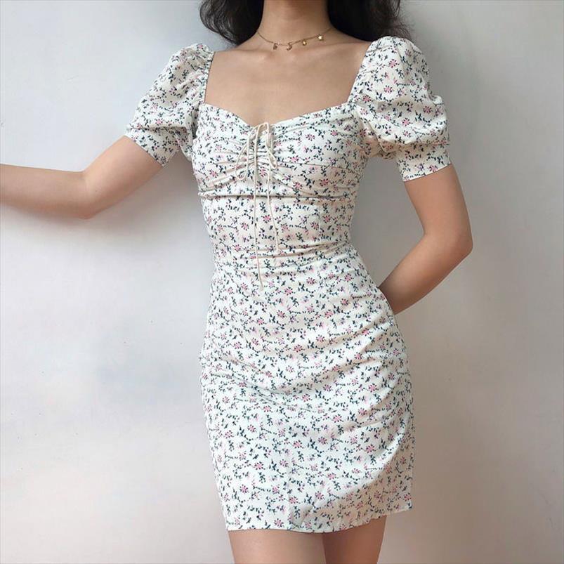 summer y2k clothing floral women dress printing fashion vestidos, Black;gray