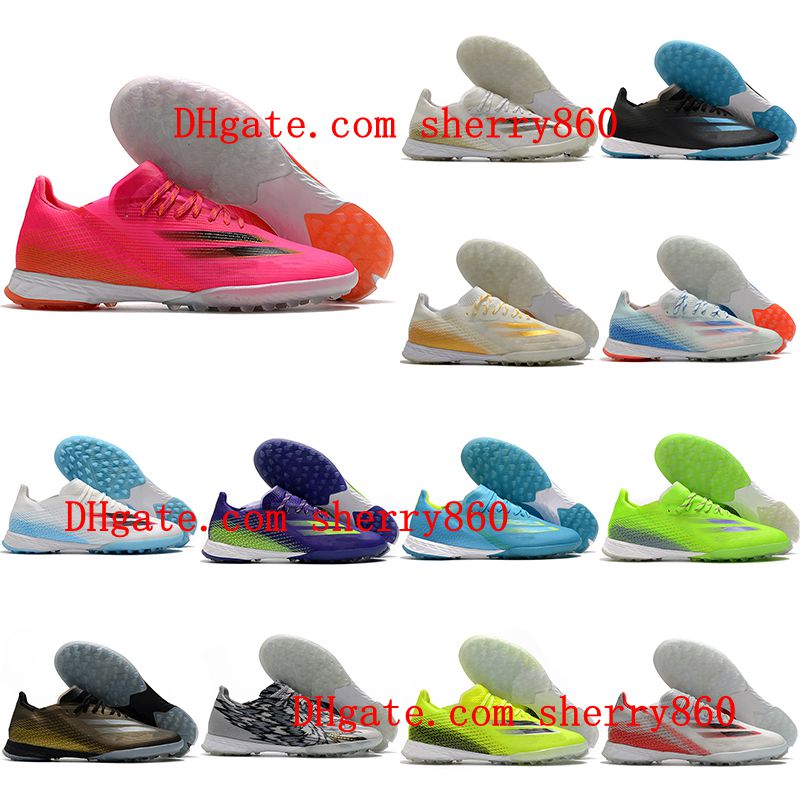 Mens X GHOSTED.1 TF Soccer Shoes Turf Cleats leather football boots botas de futbol Size US6.5-11, As picture 14
Mens X GHOSTED.1 TF Soccer Shoes Turf Cleats leather football boots botas de futbol Size US6.5-11, As picture 14
