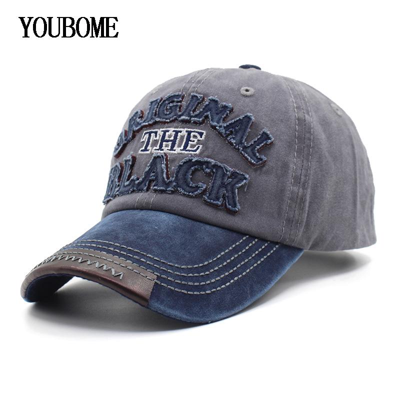 

Ball Caps YOUBOME Baseball Cap Women Hats For Men Trucker Brand Snapback MaLe Vintage Embroidery Casquette Bone Black Dad Hat, Blue;gray