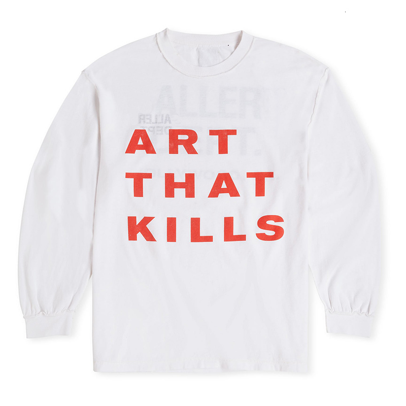 2021 USA Hollywood ART THAT KILLS Reversible t shirts Skateboard Long Sleeve Men Women Street Casual Tshirt, White a tee
2021 USA Hollywood ART THAT KILLS Reversible t shirts Skateboard Long Sleeve Men Women Street Casual Tshirt, White a tee