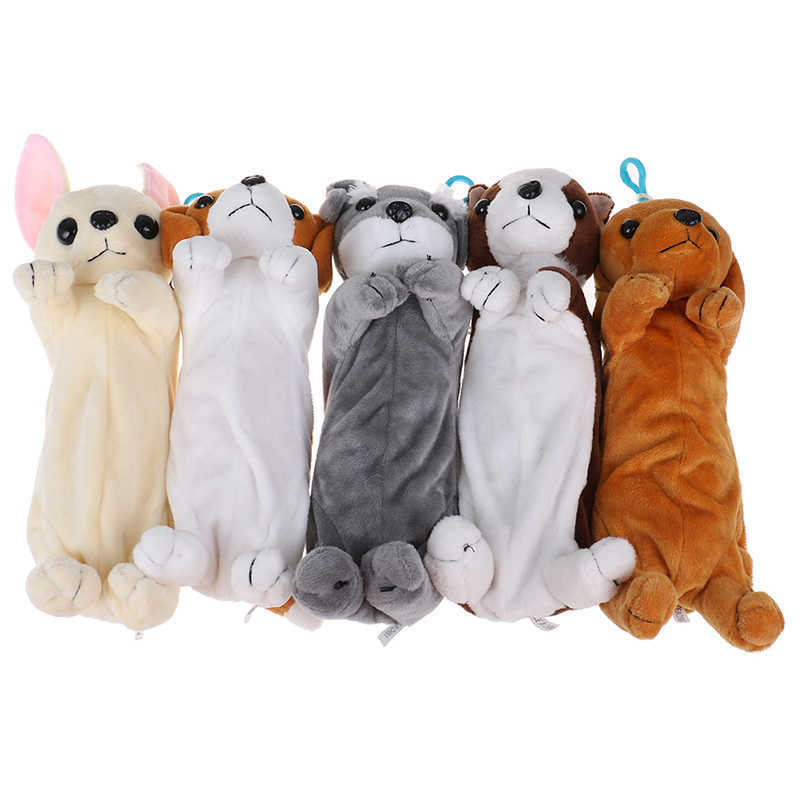 Cartoon Plush Pencil Case Kawaii Plush Dog Puppy School office supplies Pencil Bags For Kids Stationery Pencil Box Y0817
Cartoon Plush Pencil Case Kawaii Plush Dog Puppy School office supplies Pencil Bags For Kids Stationery Pencil Box Y0817